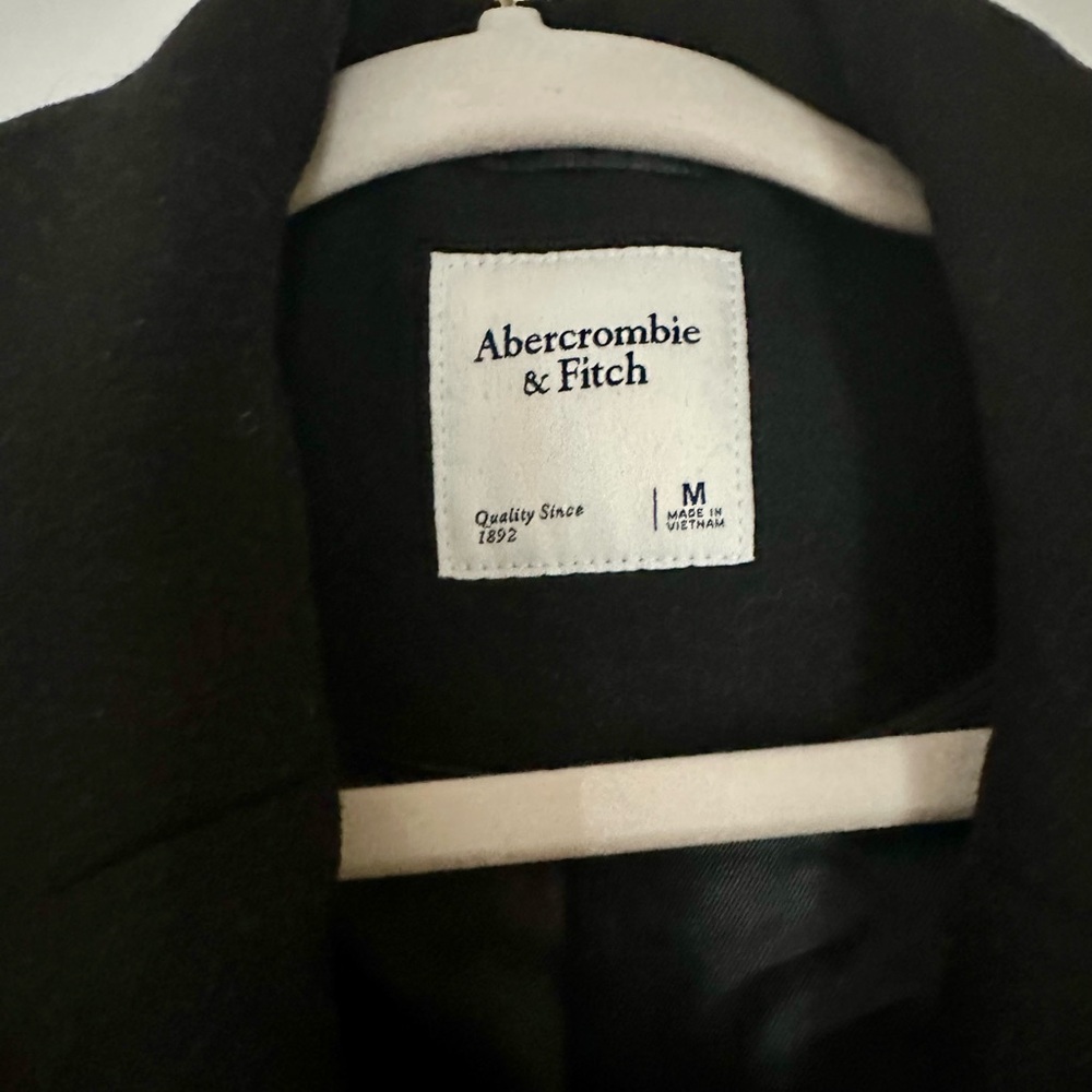 Abercrombie Cropped Peacoat Size Medium - Picture 3 of 3